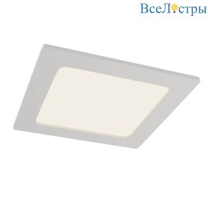 Встраиваемый светодиодный светильник Maytoni Stockton DL020-6-L12W