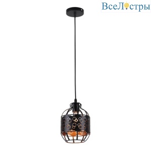 Подвесной светильник IMEX MD.0307-1-P BK+FGD