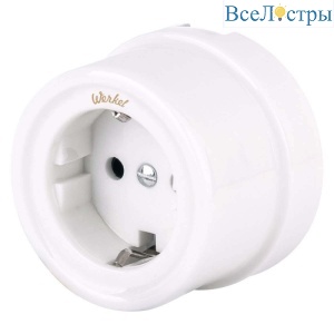 Розетка с заземлением Werkel 4690389166792 W5671001