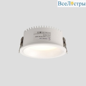 Встраиваемый светильник Crystal Lux CLT 529C105 WH 3000K