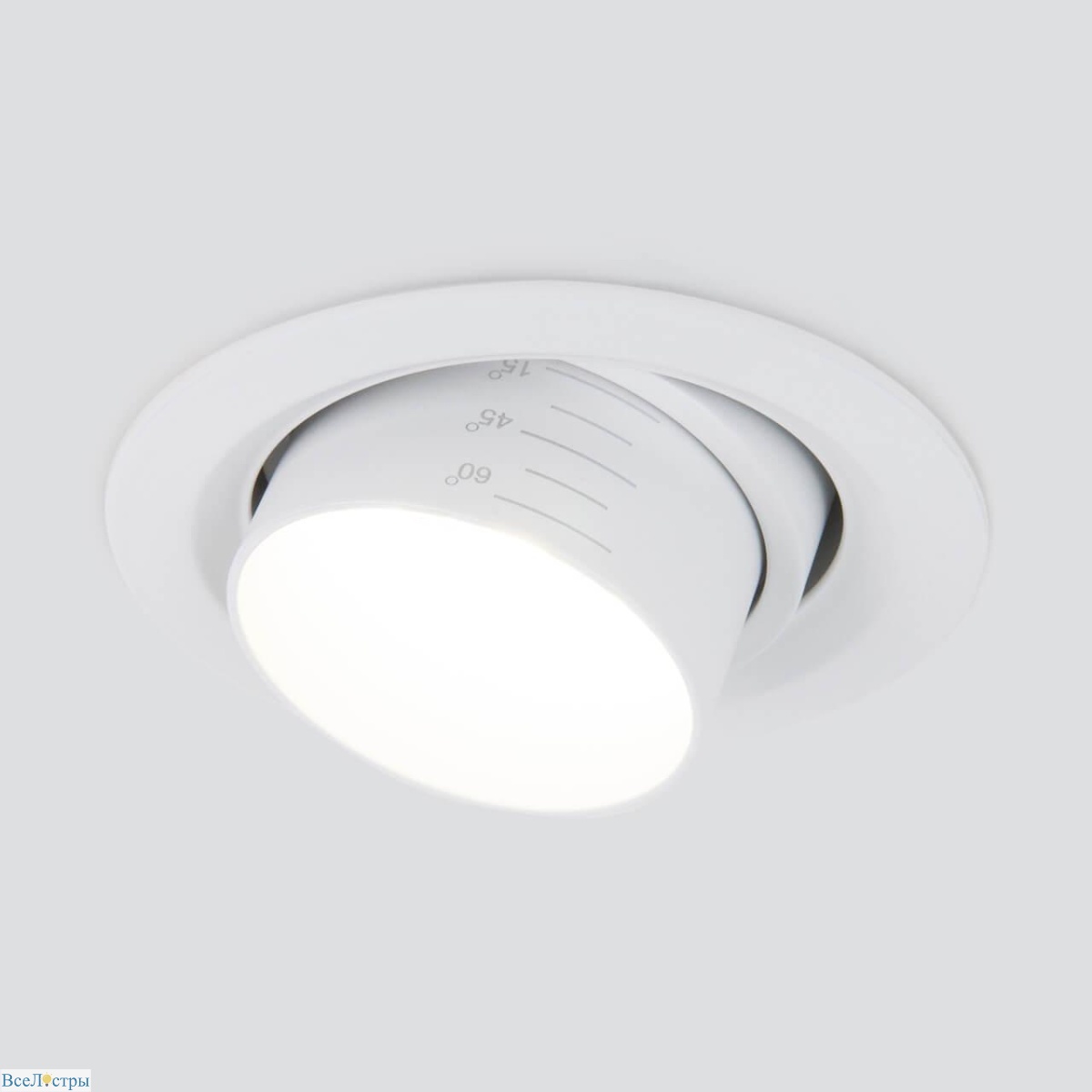 встраиваемый светодиодный светильник elektrostandard 9920 led 15w 4200k белый 4690389162718