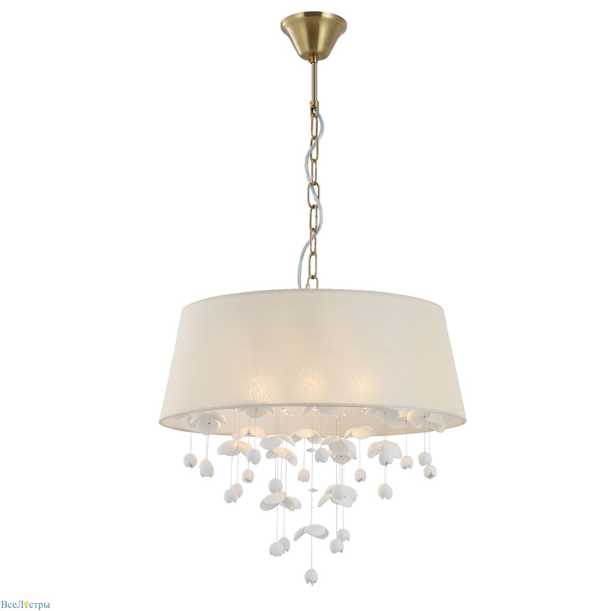 подвесной светильник indigo tenerezza 13029/6p beige v000557