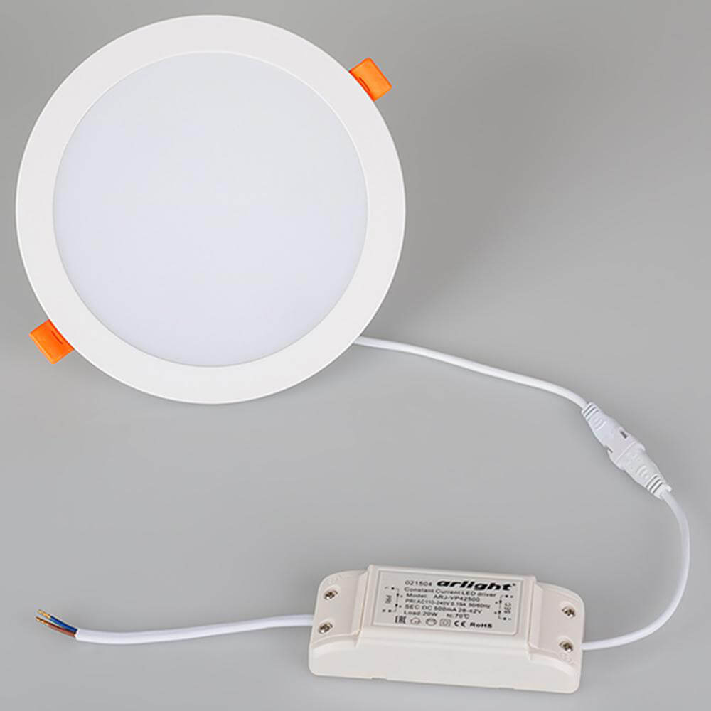 встраиваемый светодиодный светильник arlight dl-bl180-18w warm white 021441