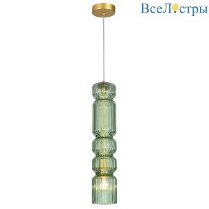 Подвесной светильник Indigo Grazia 11070/1P Green V000429