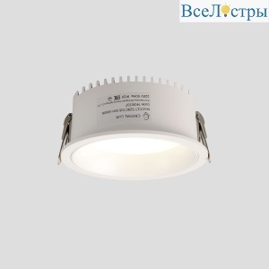 Встраиваемый светильник Crystal Lux CLT 529C105 WH 4000K