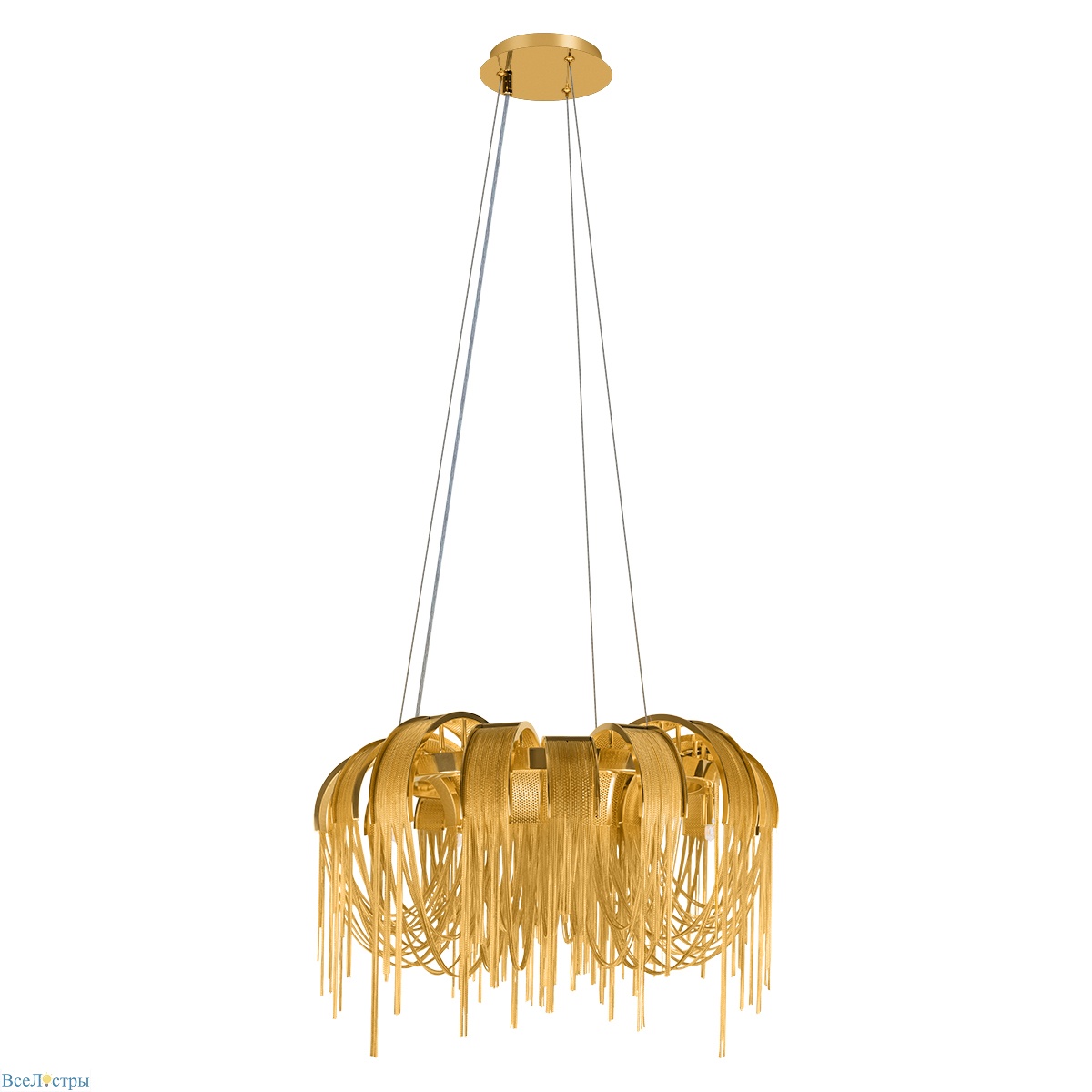 подвесная люстра loft it volver 10404/650 gd