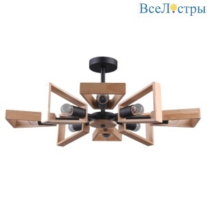 Потолочная люстра Eurosvet Klark 70056/8 черный