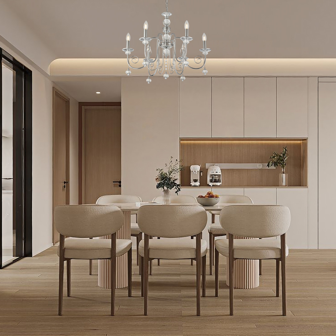 подвесная люстра arte milano 346109/6 cr