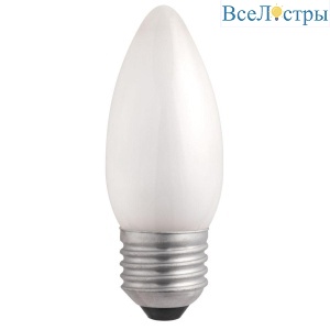 Лампа накаливания Jazzway E27 60W 2700K матовая 3320362