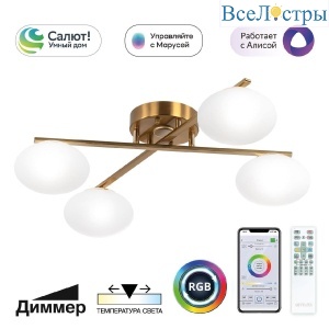 Потолочная люстра Citilux Atman smart CL226A143