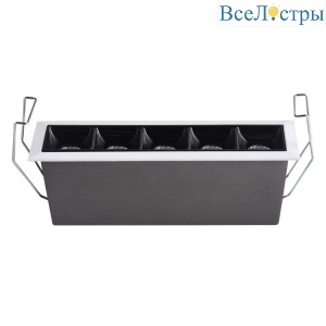 Встраиваемый светильник Delight Collection DA4005NS black/white