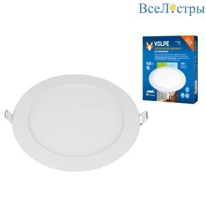 Встраиваемый светодиодный светильник Volpe ULM-Q236 18W/4000K WHITE UL-00004664