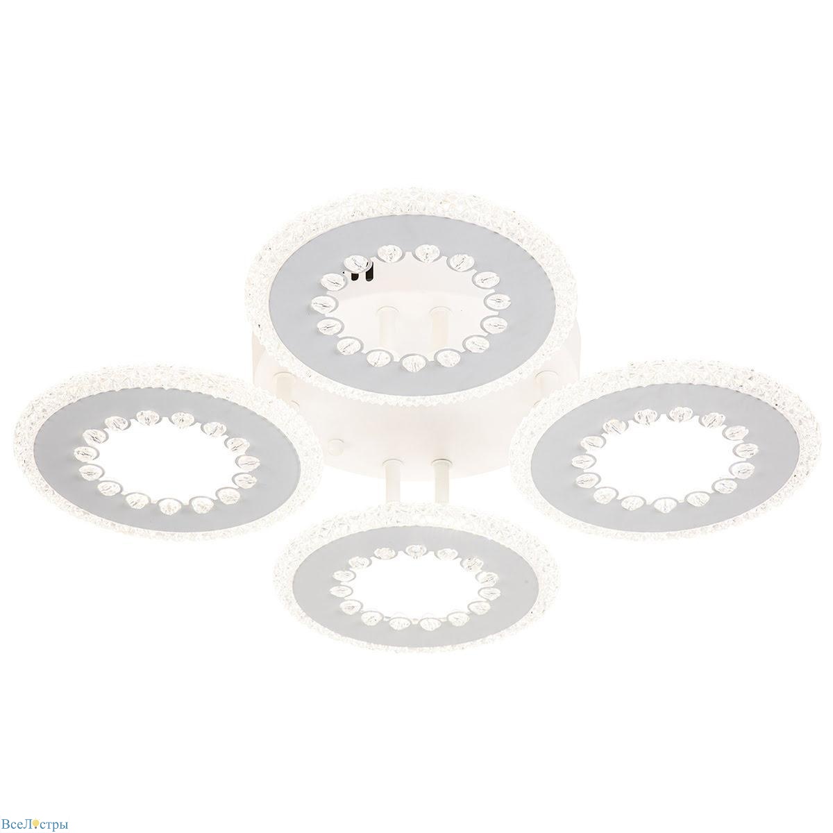 потолочная светодиодная люстра escada dew 10233/4led