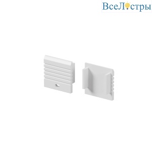 Комплект заглушек для профиля 3535 2шт Maytoni Led Strip ALM-3535A-S-EC 642033