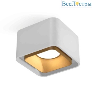 Комплект накладного светильника Ambrella light Techno Spot XS7832004 SWH/SGD белый песок/золото песок (C7832, N7704)