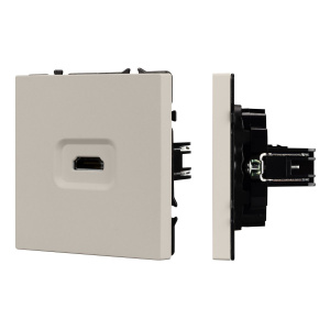 Розетка HDMI софт-тач кашемир Arlight SCT-MHD1-SFPL-CA 061842(1)