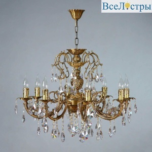 Подвесная люстра Ambiente Alicante 8888/8 AB Tear drop
