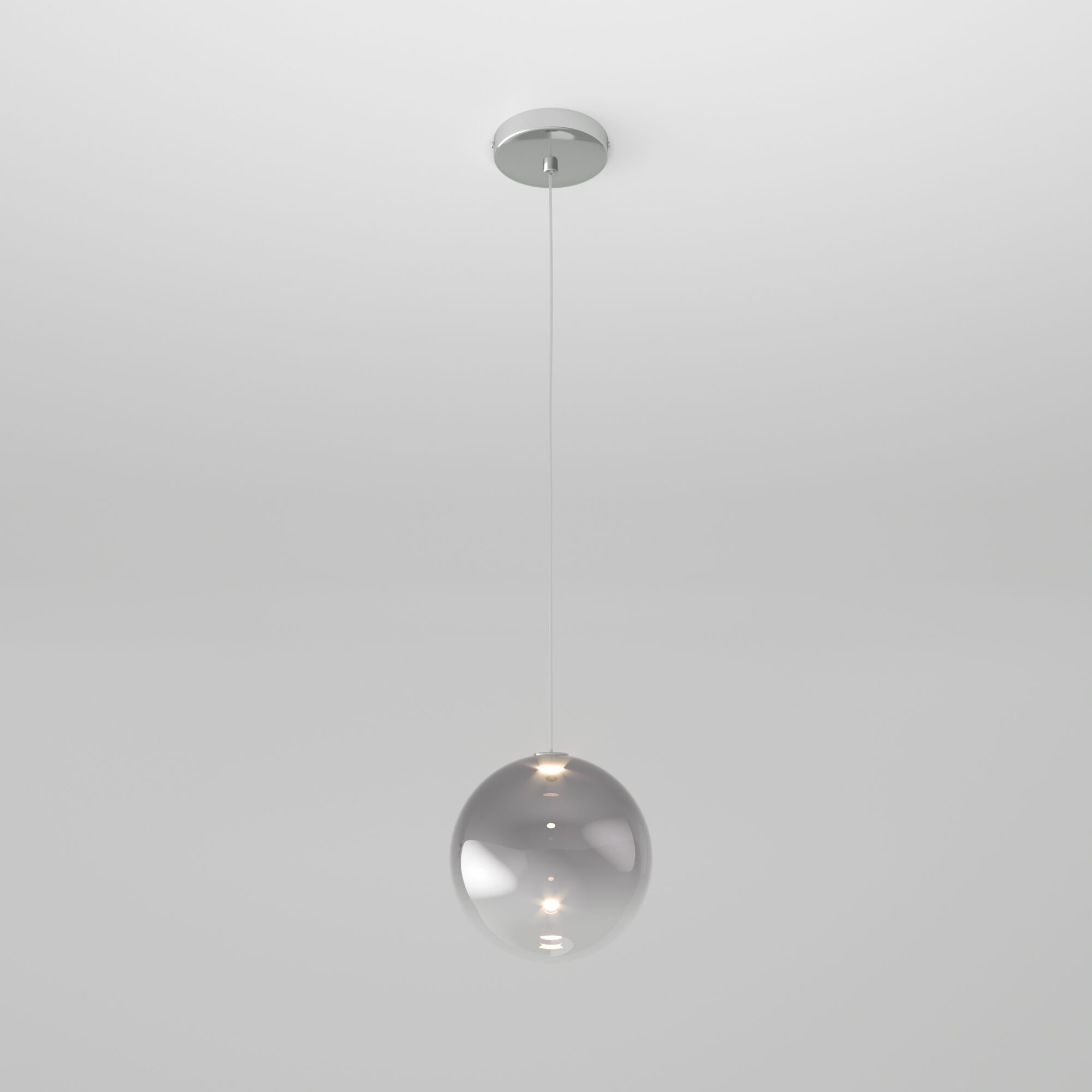 подвесной светильник eurosvet wonder 50231/1 led дымчатый a058635