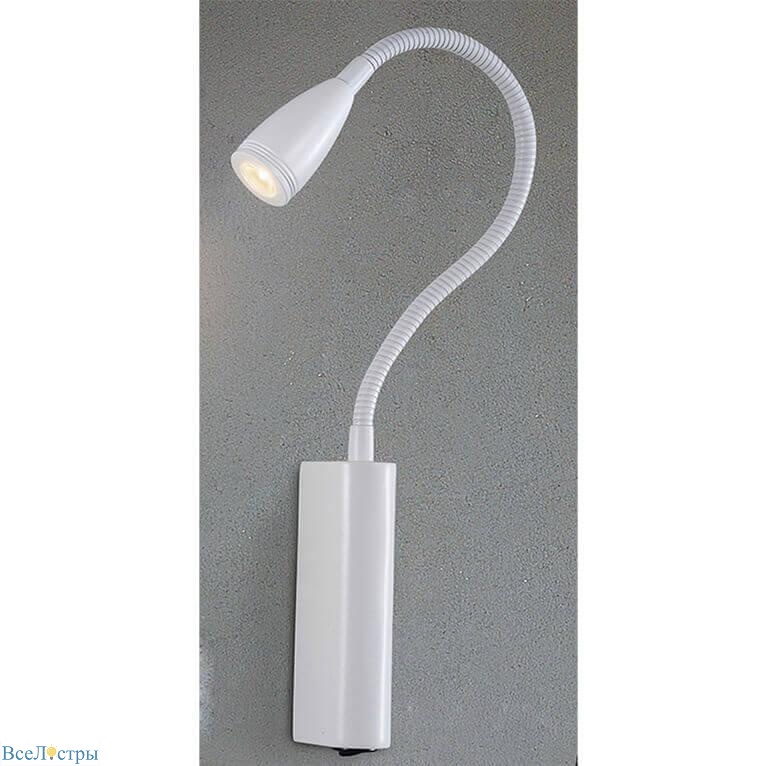 светодиодный спот newport 14801/a white м0057269