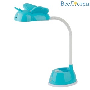 Настольная лампа ЭРА NLED-434-6W-BU Б0031616