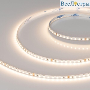 Светодиодная лента Arlight 9,6W/m 160LED/m 2835SMD теплый белый 5M RT-A160-5mm 24V Warm3000 037806