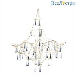 Люстра Lucciola 1E matt gold Delight Collection