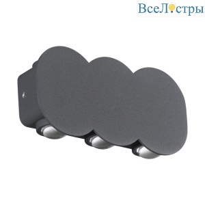 Уличный настенный светодиодный светильник Novotech Street Calle 358560