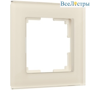 Рамка на 1 пост Werkel Favorit молочный 4690389183362 W0011141