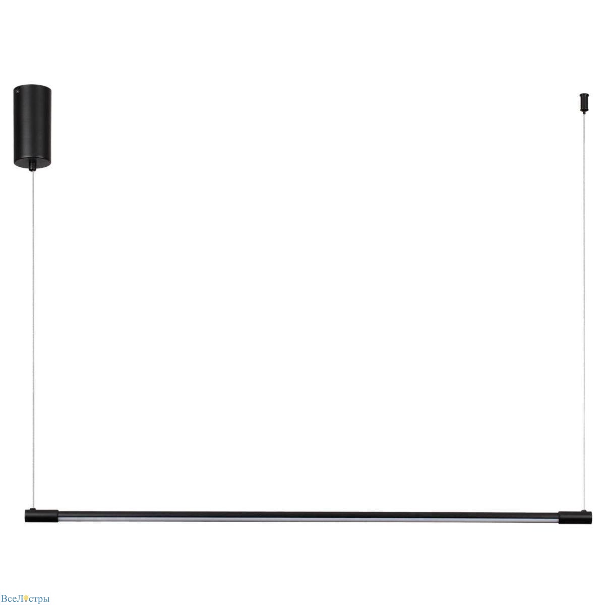 подвесной светодиодный светильник odeon light hightech fillini 4335/9l