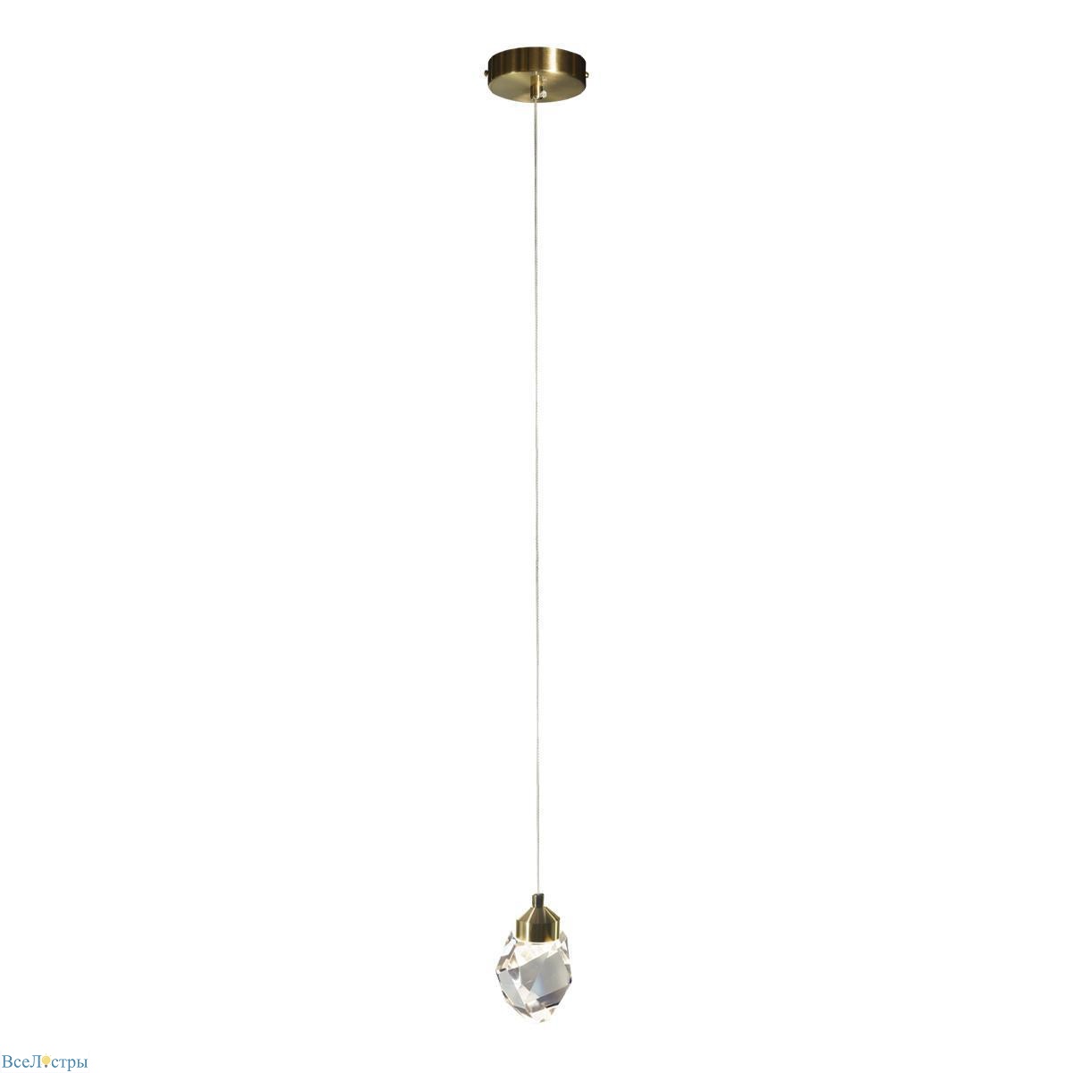 подвесной светодиодный светильник loft it rock 10111 gold