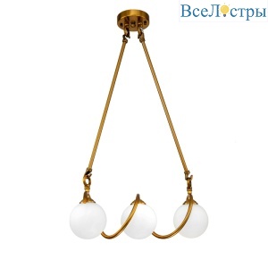 Подвесная люстра Delight Collection KG1212P-3 brass