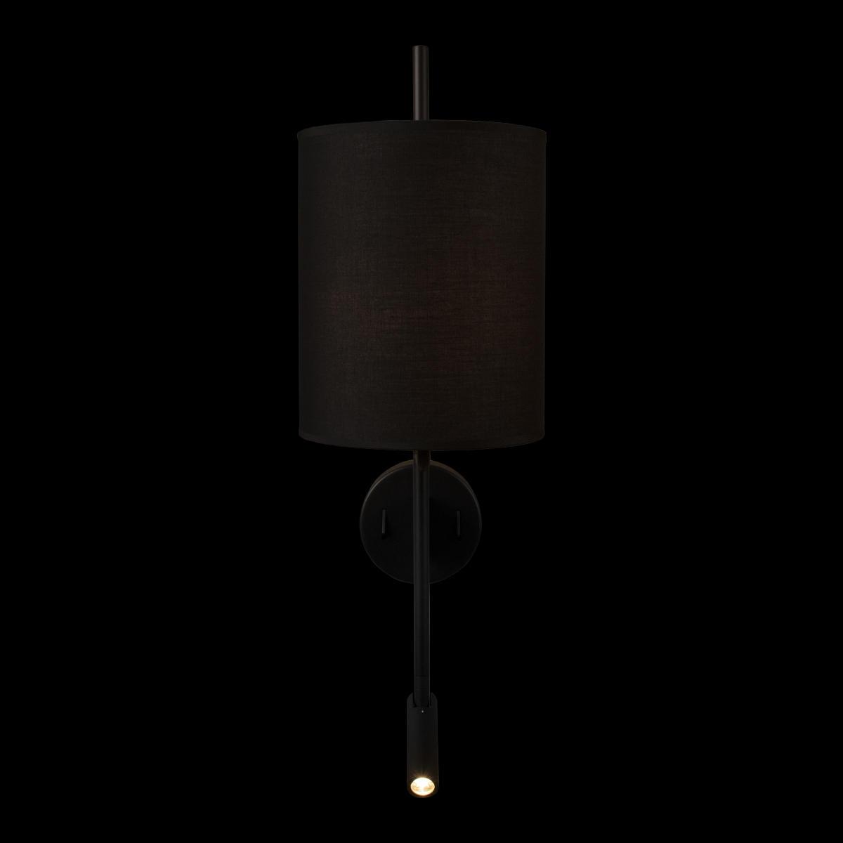 бра loft it ritz 10253w/b black