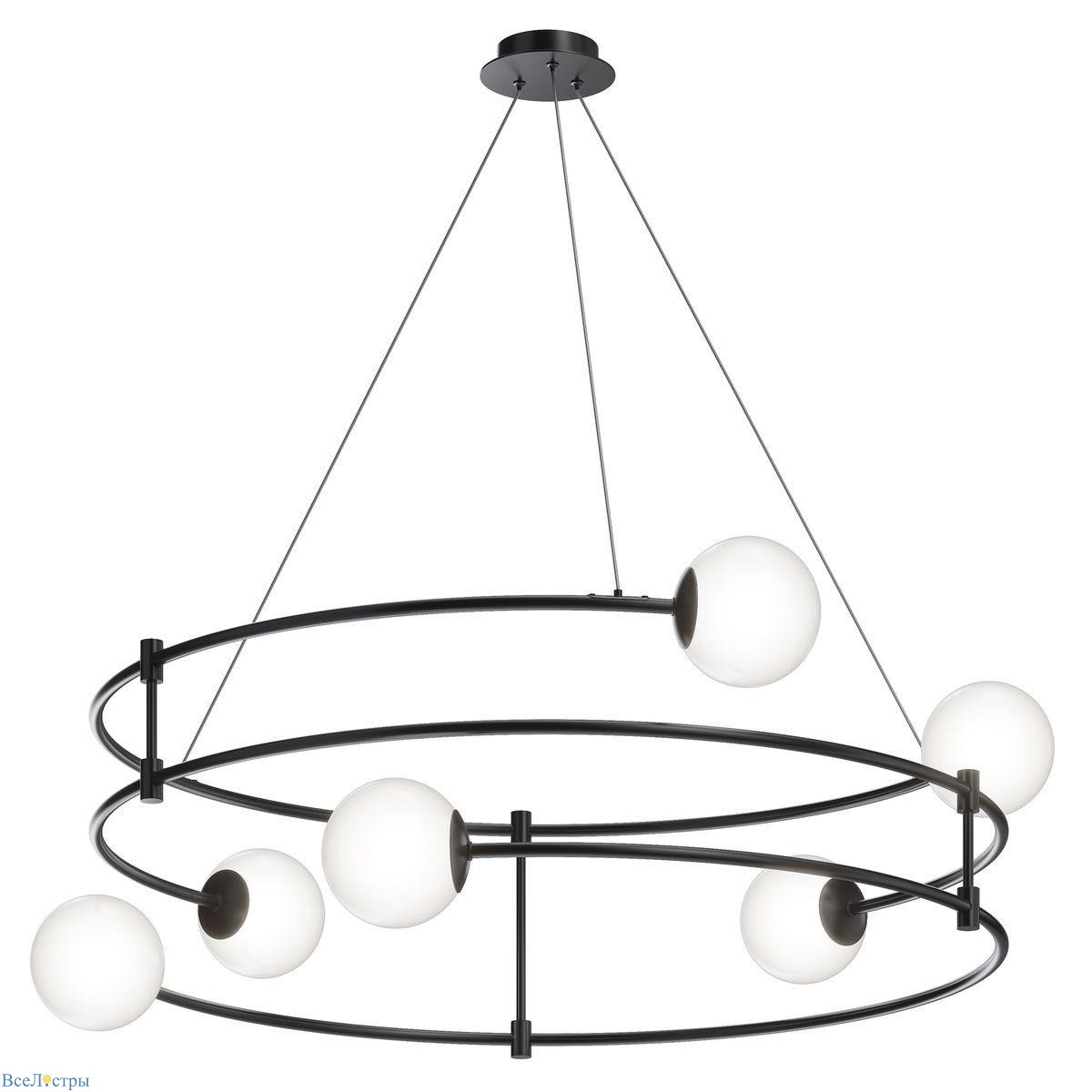 подвесная люстра maytoni balance mod317pl-06b
