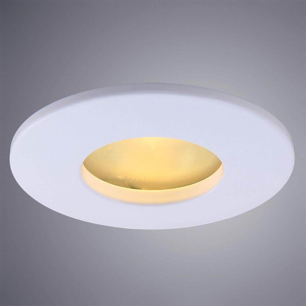 встраиваемый светильник arte lamp aqua a5440pl-1wh