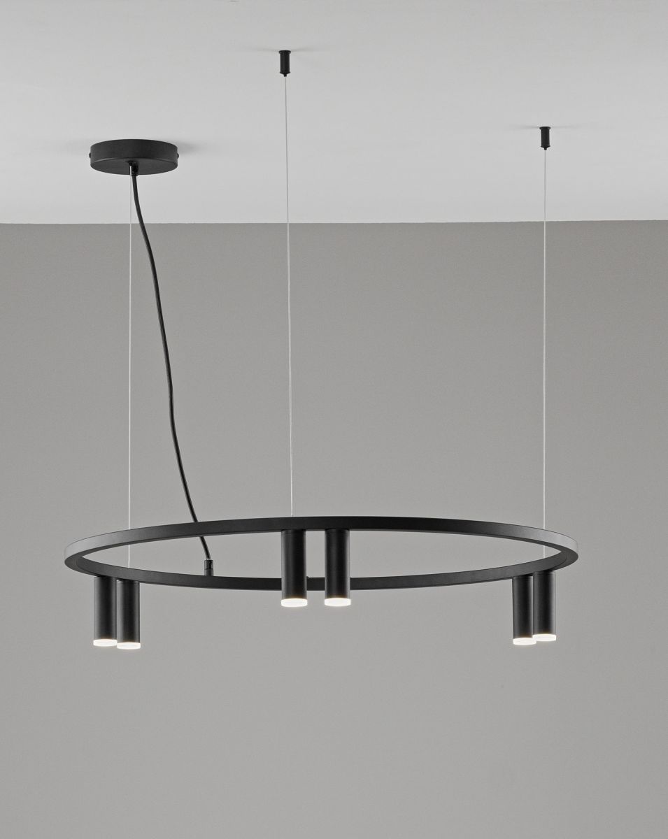 подвесная люстра moderli sofina v11787-6p