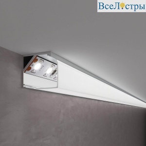 Профиль квадратный алюминиевый Elektrostandard LL-2-ALP009 a041814