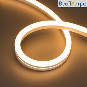 Светодиодная герметичная лента Arlight MOONLIGHT-SIDE-A140-12x24mm 24V Warm2200 (9.6 W/m, IP68, 5m, wire x2) 042799