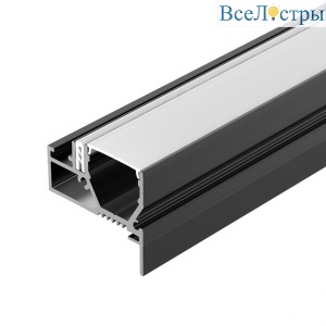 Профиль Arlight STRETCH-20-WALL-D-SIDE-2000 BLACK 042947