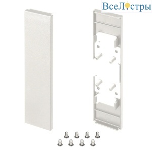 Заглушка Arlight 2 шт. SL-LINE-25100-DUAL WHITE глухая 043125