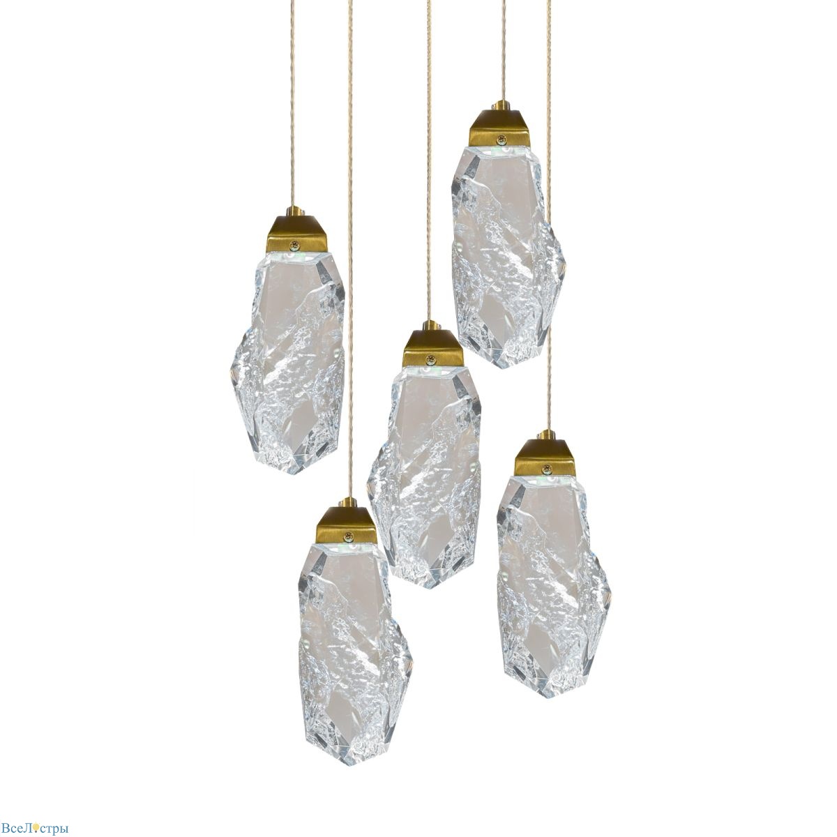 подвесной светильник delight collection 111 111-5p gold