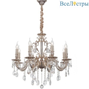 Подвесная люстра Lucia Tucci Barletta 1730.8 Coffe Gold