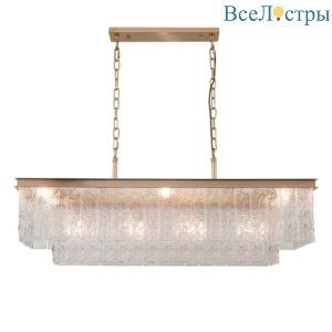 Подвесная люстра Delight Collection Glace KG0998P-8L brass
