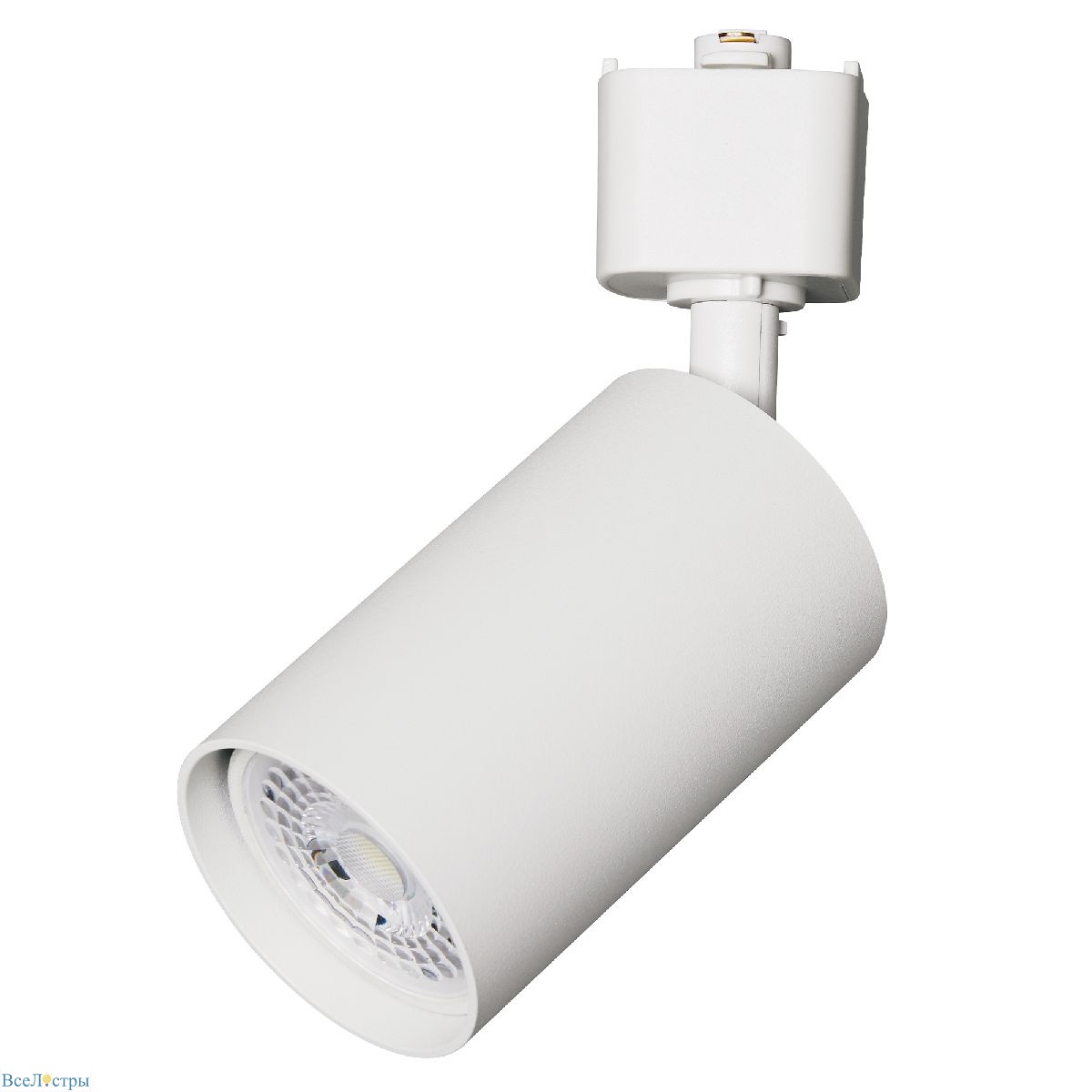 трековый однофазный светильник volpe ubl-q324 gu10 white ul-00012467