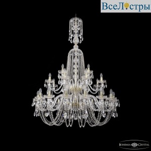 Подвесная люстра Bohemia Ivele Crystal 1402/16+8+4/400/XL-160/2d G