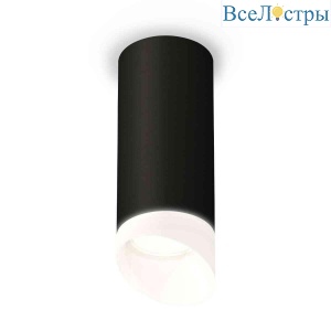 Комплект накладного светильника Ambrella light Techno Spot XS7443017 SBK/FR черный песок/белый матовый (C7443, N7175)