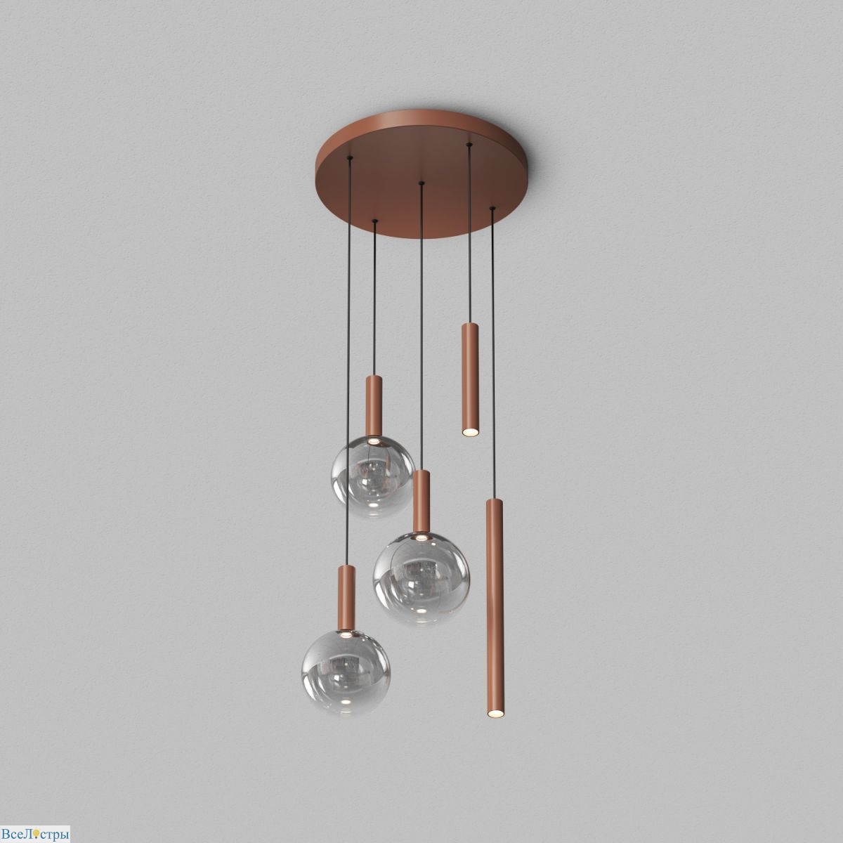 подвесной светильник denkirs bubbles dk6535-co