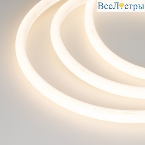 Лента герметичная Arlight MOONLIGHT-TOP-A144-16x15mm 24V Warm3500 (9.6 W/m, IP65, 2835, 5m, Wire x1) 038604