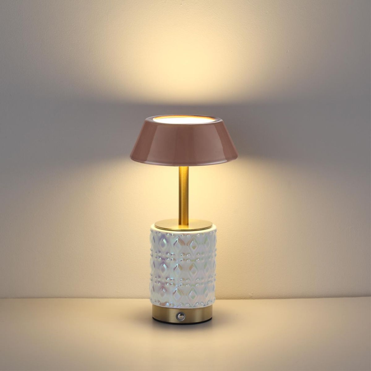 настольная лампа беспроводная odeon light l-vision lulu 5454/6tl