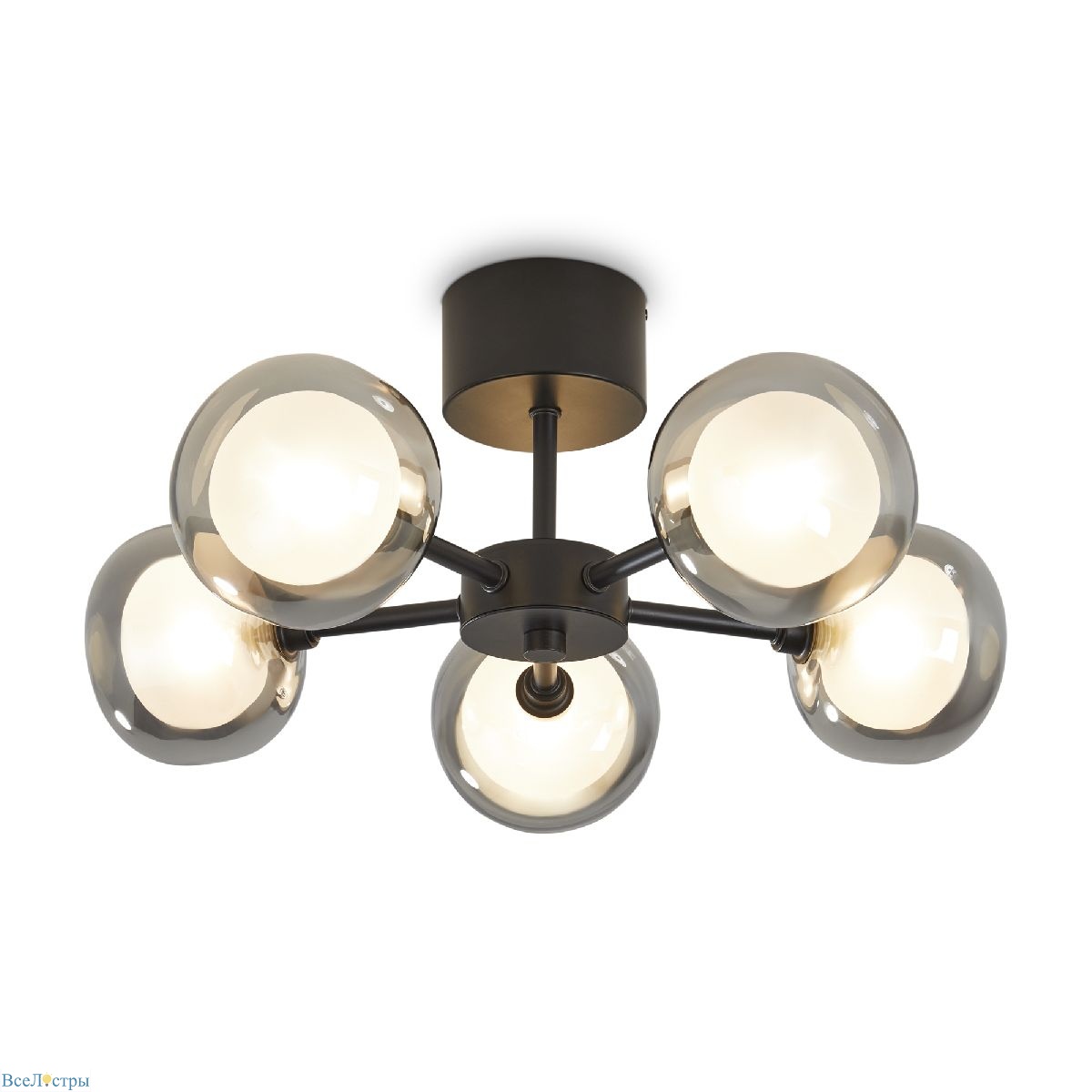 люстра на штанге freya shimmer fr5435pl-05b