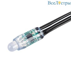 Герметичный управляемый модуль Arlight DMX-UVR-D12 5V Red (0.3W, IP67, 90deg) 042985